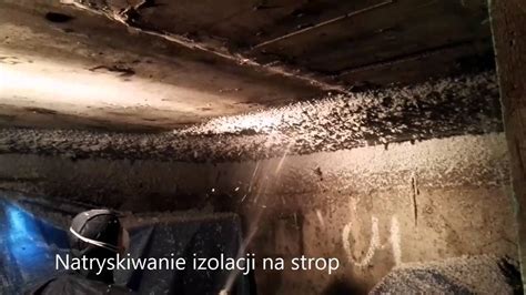 Izolacja Stropu Piwnicy Poprzez Natrysk We Ny Mineralnej Docieplanie