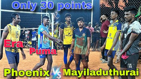 Only Points Super Firing Super Fighting Match Mayiladuthurai Vs