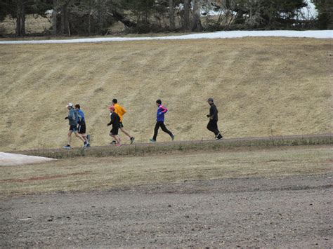 Runman Cabot Trail Relay Training