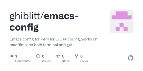 Github Ghiblittemacs Config Emacs Config For Perltclcc Coding