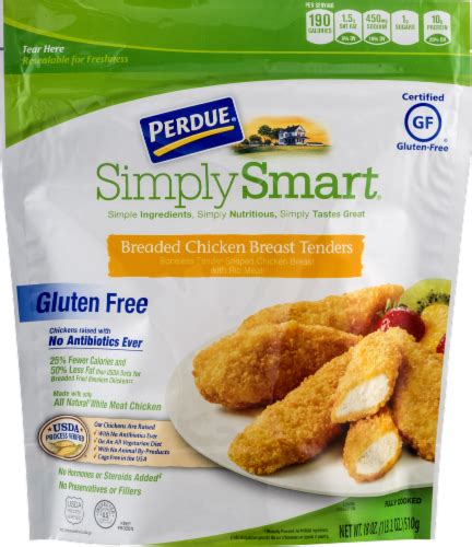 Perdue Simply Smart Gluten Free Breaded Chicken Breast Tenders Oz