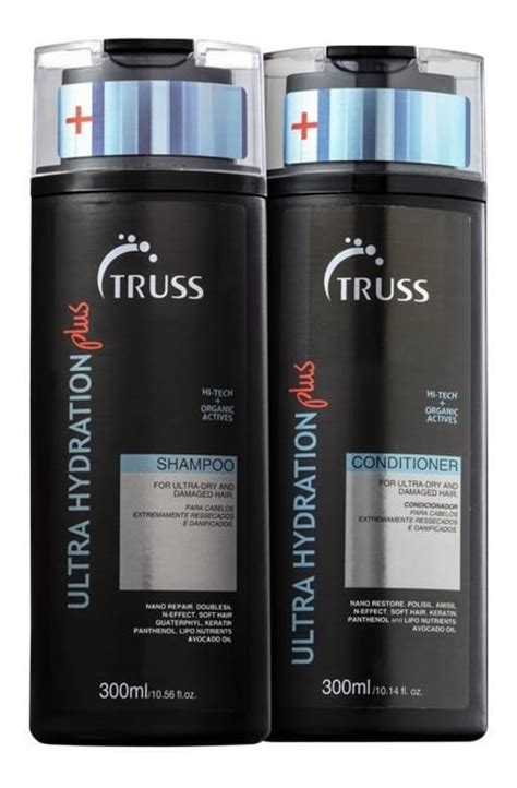 Truss Kit Ultra Hydration Plus Shampoo 300ml Cond 300ml Frete grátis