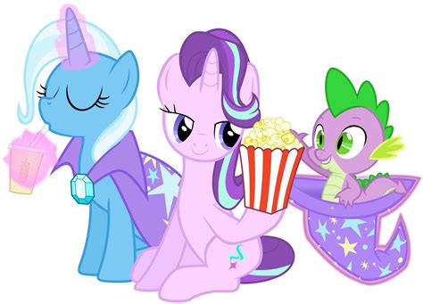 Spike :: Starlight Glimmer :: Starlight Glimmer :: Trixie :: Spike
