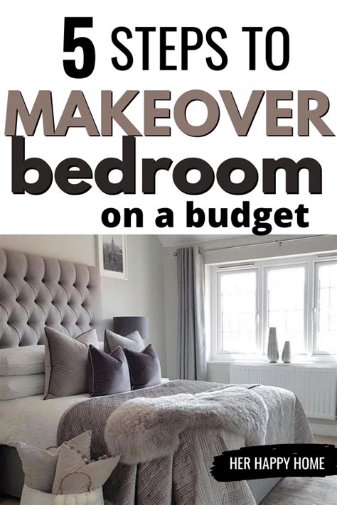 Decorating On A Budget Farmhouse Master Bedroom Makeover Artofit