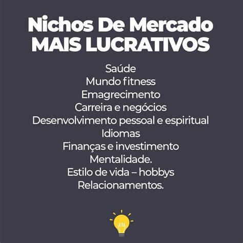 Nichos Mais Lucrativos Do Mercado