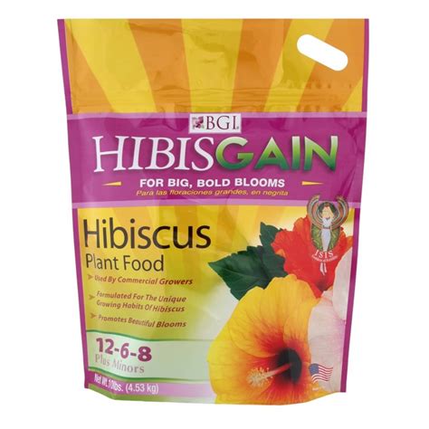 GeeksHive: HIBISGAIN 10lb Bag, Hibiscus Fertilizer, Hibiscus Plant Food ...