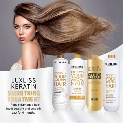 Luxliss Formaldehyde Free Salon Use Organic Collagen And Keratin Hair