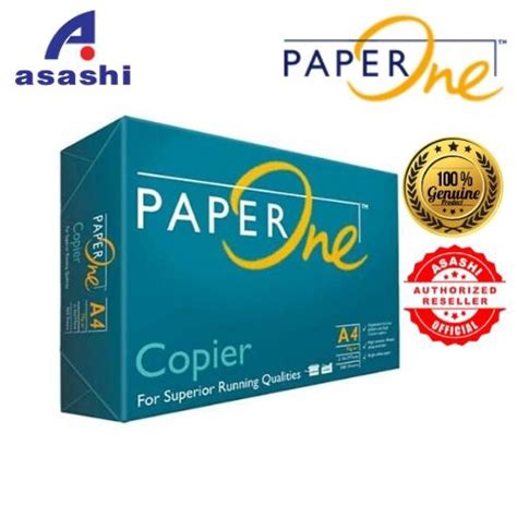 Paperone Paper One เครื่องถ่ายเอกสาร สีเขียว กระดาษ A4 75 แกรม 80