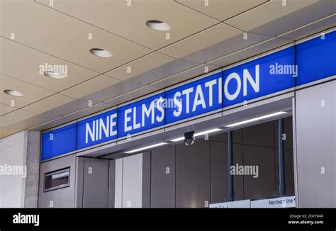 Nine Elms A New London Underground Station On The Northern Line On