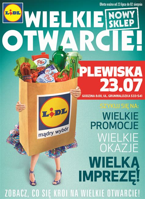 Otwarcie Pierwszego Sklepu Sieci Lidl W Plewiskach Plewiska