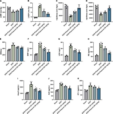 Frontiers Cardioprotective Effect Of Paeonol On Chronic Heart Failure