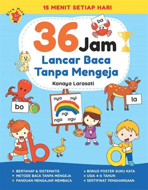 Buku Jam Lancar Baca Tanpa Mengeja Toko Buku Online Bukukita