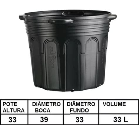 Vasos Embalagem Para Mudas De Litros Parcelamento Sem Juros