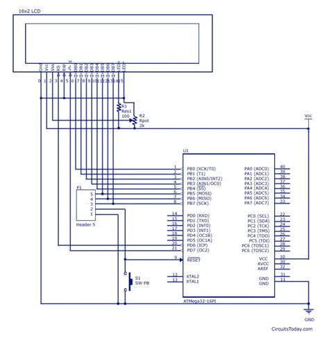 Lcd Interfacing With Avr Atmega8 And Atmega32