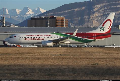 Royal Air Maroc Boeing 737 NG Max CN ROJ Photo 62099 Airfleets