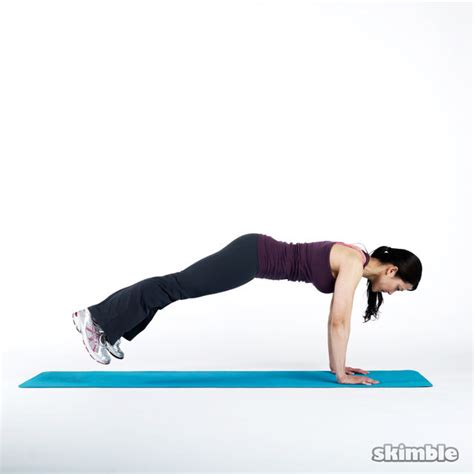 Plank Hop Outs - Exercise How-to - Workout Trainer by Skimble