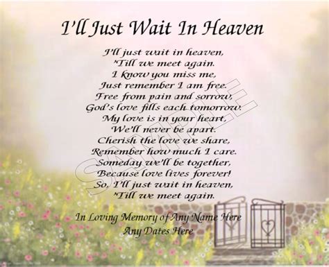 Image Result For Poem Loss Of A Parent Heaven Quotes Letter From