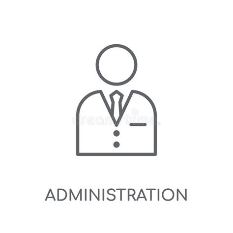 Administration Linear Icon. Modern Outline Administration Logo C Stock ...