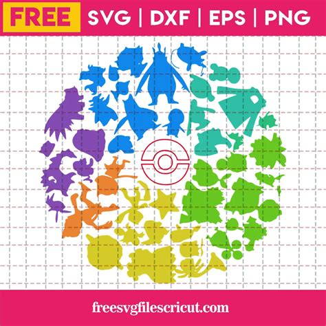 Silhouette Pokemon Svg Free, Pokemon Go Forest Svg - free svg files for ...