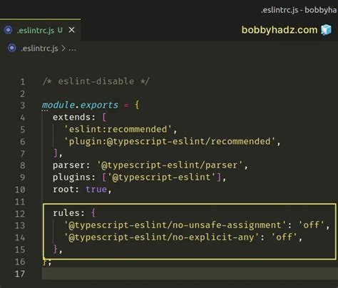 TypeScript ESLint Unsafe Assignment Of An Any Value Fix Bobbyhadz