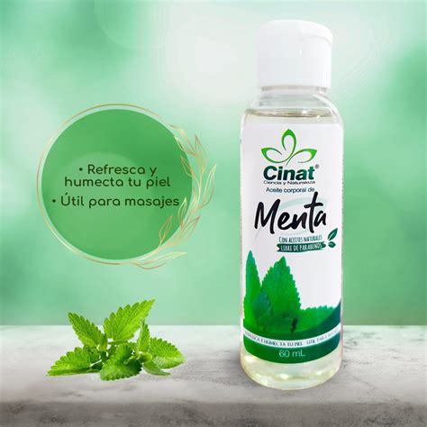 Aceite De Menta Cinat Laboratorios