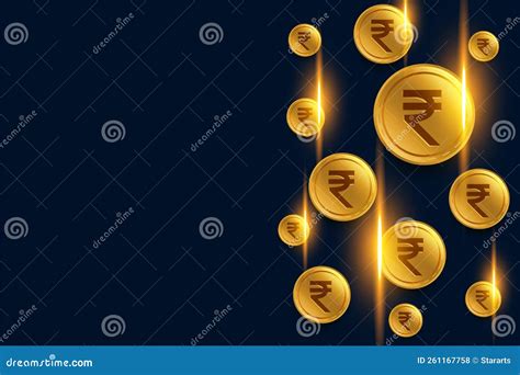 Digital Rupee Currency Sign Cbdc Currency Futuristic Digital Money On