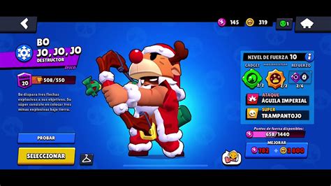 Comprando Nuevas Skins De Navidad En Brawl Stars Me Compre La De Ash