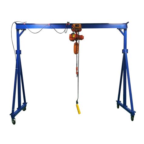 Indoor Outdoor Mini Type Single Double Girder Mobile Portable Gantry