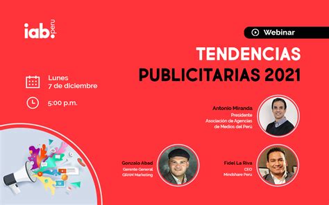 Webinar Tendencias Publicitarias 2021 Iab Perú