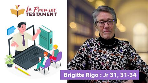 Le Premier Testament Brigitte Rigo Nous Parle Du Livre Du Proph Te