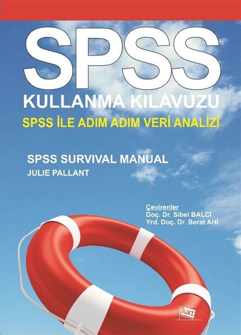 Amazon Spss Kullanma Kilavuzu Spss Ile Adim Adim Veri Analizi