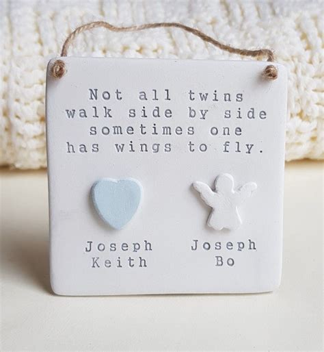 Twin Baby Loss Twin Babies Twins Memorial Plaque Bereavement T