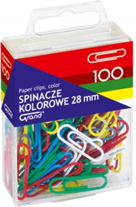 Grand Spinacze Kolorowe Mm Szt Pude Ko Plastikowe Ceny I