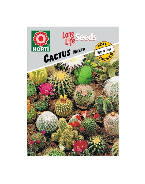 Cactus Mixed Seeds by HORTI