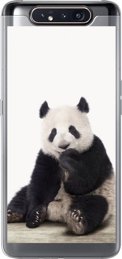 Samsung Galaxy A80 Hoesje Baby Panda Panda Jong Pandabeertje