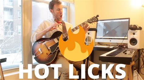 Jazz Guitar Tutorial Hot Licks Youtube