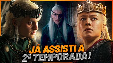 JÁ ASSISTI A 2ª TEMPORADA DE HOUSE OF DRAGON ANÁLISE COMPLETA SEM