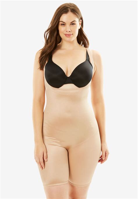 Body Shaper By Secret Solutions® Curvewear Plus Size Full Body Shapers Woman Within