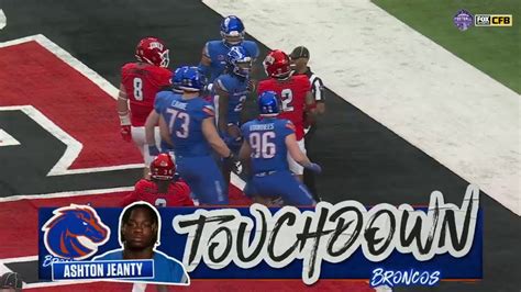 Touchdown De Ashton Jeanty Boise State Unlv Mountain West