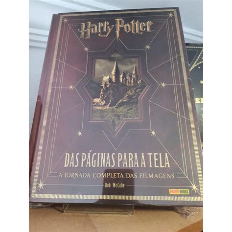 Livro Harry Potter Das P Ginas Para A Tela Novo Raridade