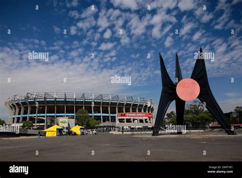 Ciudad De Mexico Mexico March Azteca Stadium Stock Photo