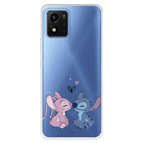 Funda Para Vivo Y Oficial De Disney Angel Stitch Beso Lilo