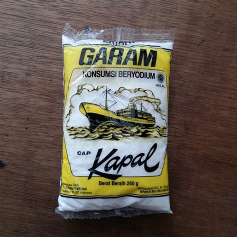 Jual Garam Kapal Gram Garam Cap Kapal Garam Yodium Indonesia