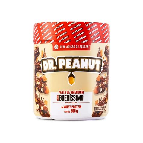 Pasta De Amendoim Sabor Buenissimo C Whey Protein G Dr Peanut