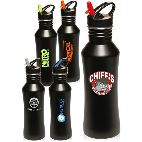 Custom 21 oz. Stainless Steel Water Bottles | SB217 - DiscountMugs