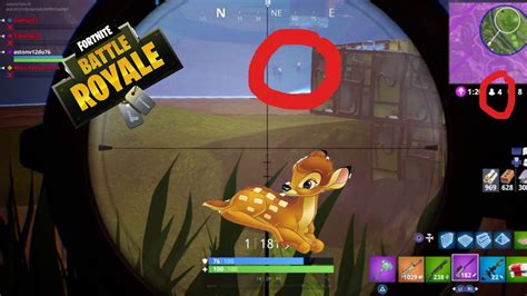 Les Plus Gros Bambi De Fortnite Youtube