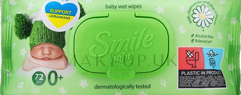 Smile Ukraine Baby Baby Wet Wipes Chamomile And Aloe Vera Extracts