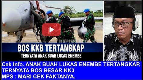 Mengejutkan Anak Buah Lukas Enembe Tertangkap Ternyata Bos Besar Kk