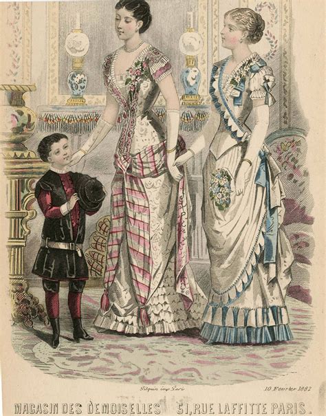 Magasin Des Demoiselles 1882 Womens Fashion Vintage Fashion Plates