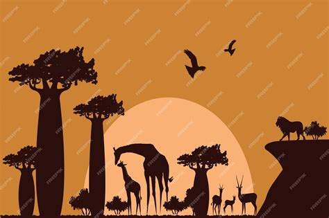 Premium Vector | Wild animal design vector illustration